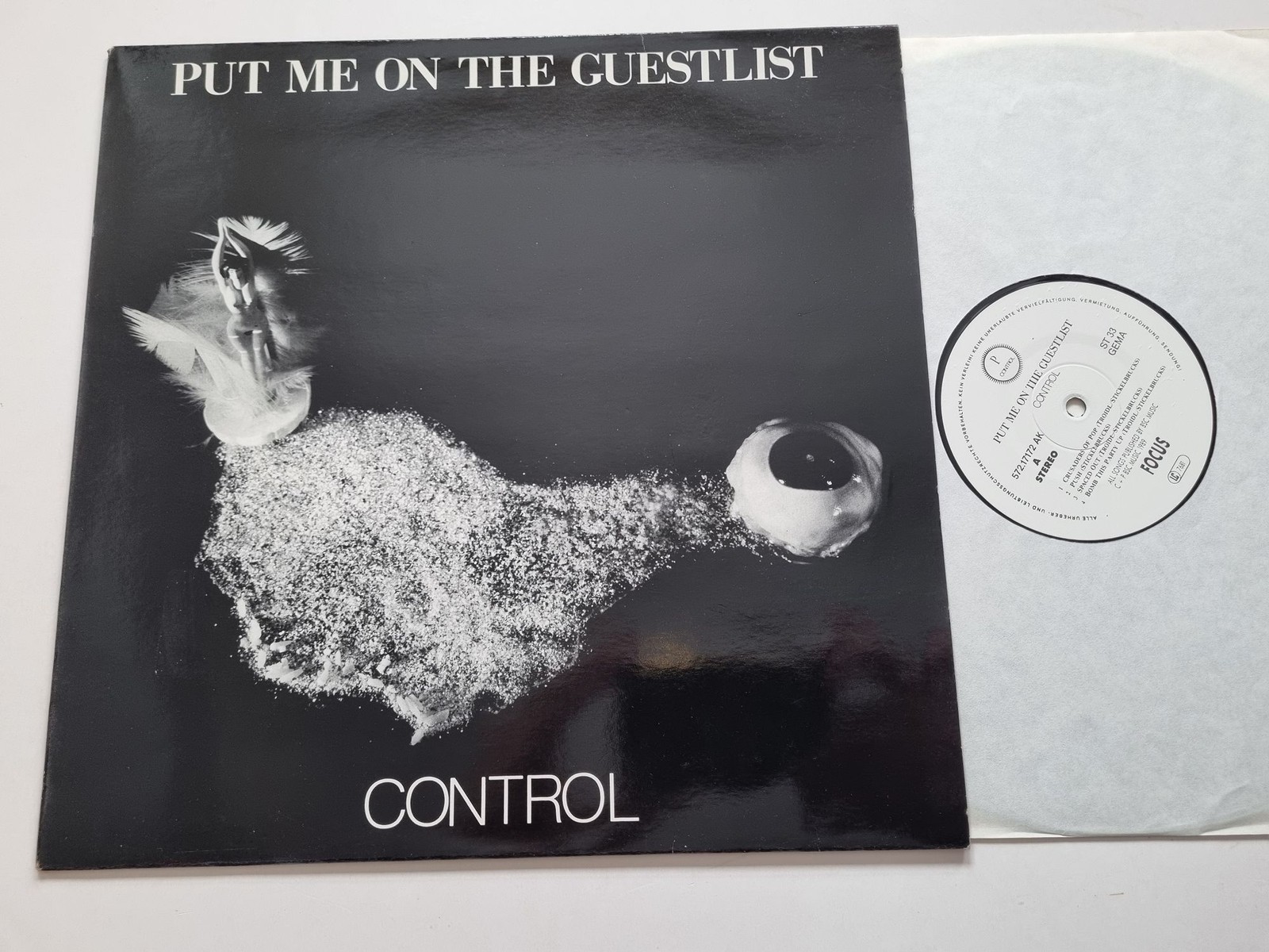 Put Me On The Guestlist - Control Vinyl LP Germany
