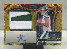 2024 Select, JORDAN TRAVIS /10 (RC) Gold RPA - NEW YORK JETS