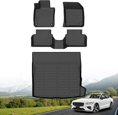 #ad Floor Mats amp; Cargo Liner Custom for Volvo S60 2019 2025 Not for Recharge $64.99