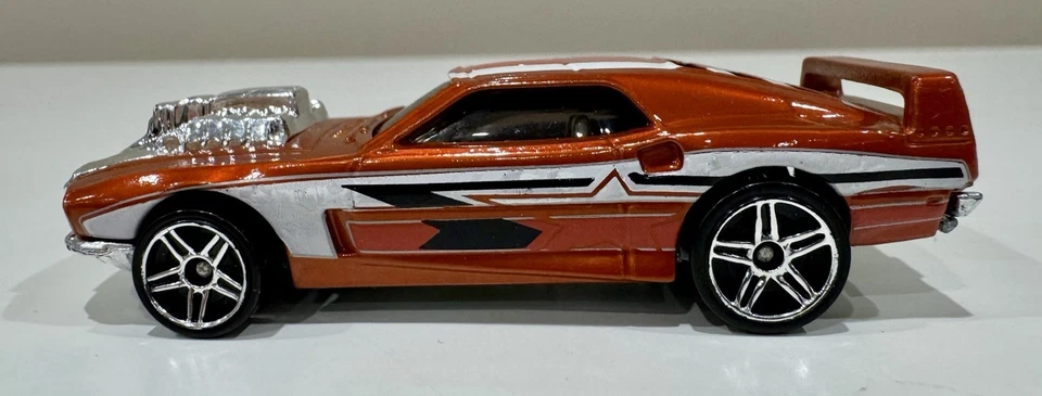 Hot Wheels - 2007 Track Stars #114 - Remachado Naranja Quemado Diecast Suelto Foto 4 de 4