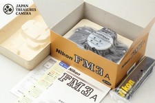 Late S/N 287xxx *Unused in Box* Nikon FM3A Black SLR 35mm Film Camera From JAPAN