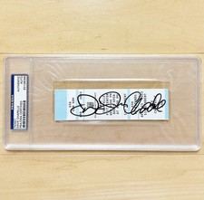 Dave Chappelle Autograph Signed 2003 Ticket PSA Comedy Movie Actor Comedian