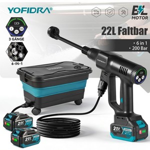 Für 18V Makita Akku Hochdruckreiniger Auto Mobiler Druckreiniger Spritzpistole
