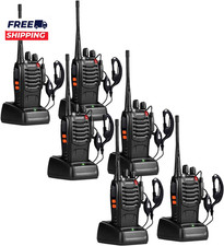 Two Way Radios Long Range Walkie Talkies for Adults with Headphones,16 Channel H
