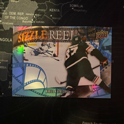 Upper Deck 2025-26 Series 2 Sizzle Reel #SR-61 Kirill Kaprizov Wild