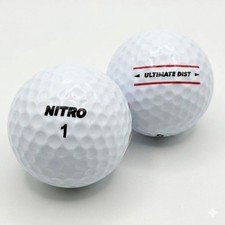 Nitro Ultimate Distance Used Golf Balls 5A Mint AAAAA 48 BALLS Free Shipping