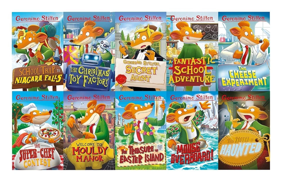 Geronimo Stilton 10 Books Collection (Series 2) Box Set - Ages 5-7- Paperback - Image 3 of 4
