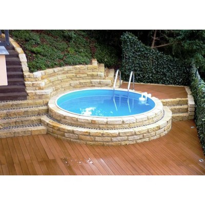 Trend Pool Starter-Set Easy Change Ibiza Stahlwandpool 450x120cm 0,8mm rund weiß
