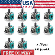 10 PCS New Analog Stick Joystick Replacement for PS5 Controller Repair US