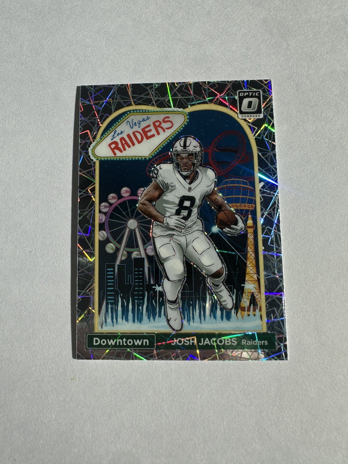 2023 Panini Donruss Optic - Downtown Josh Jacobs #D-12