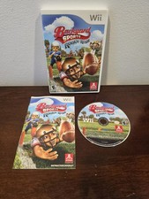 Backyard Sports Rookie Rush Football (Nintendo Wii, 2010) Complete w/ Manual CIB