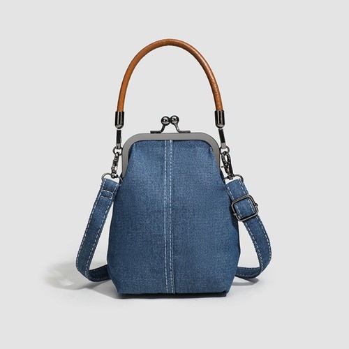 Versatile Women Handbag Blue Black Brown Crossbody Bags Designer Shoulder Bag - Picture 12 of 18