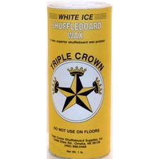 Table Shuffleboard Powder Wax - Triple Crown White Ice - 12 Pack