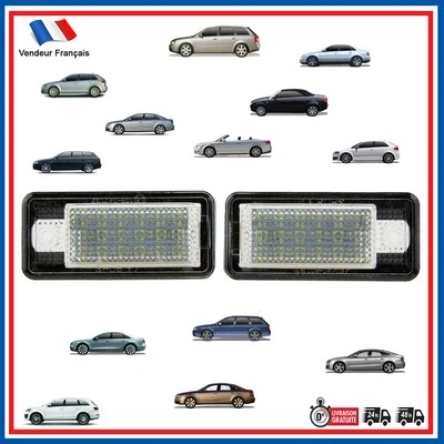 Ampoules Lampe Eclairage Immatriculation pour AUDI A3 A4 A5 A6 A8 - 8E0943022B - Photo 1/4