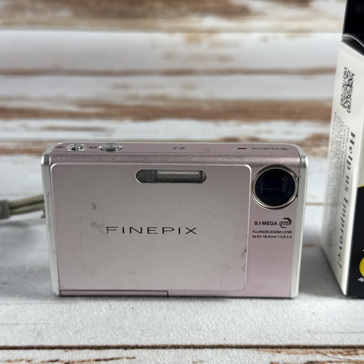 FUJIFILM FinePix Z3 Digital Camera – Pink, 5.1MP, 3x Optical Zoom