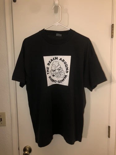 The Reach Around Rodeo Clowns Band Concert T-Sh 1990s vintage concert t-shirt, vintage, size XL, single stitch, B+ condition