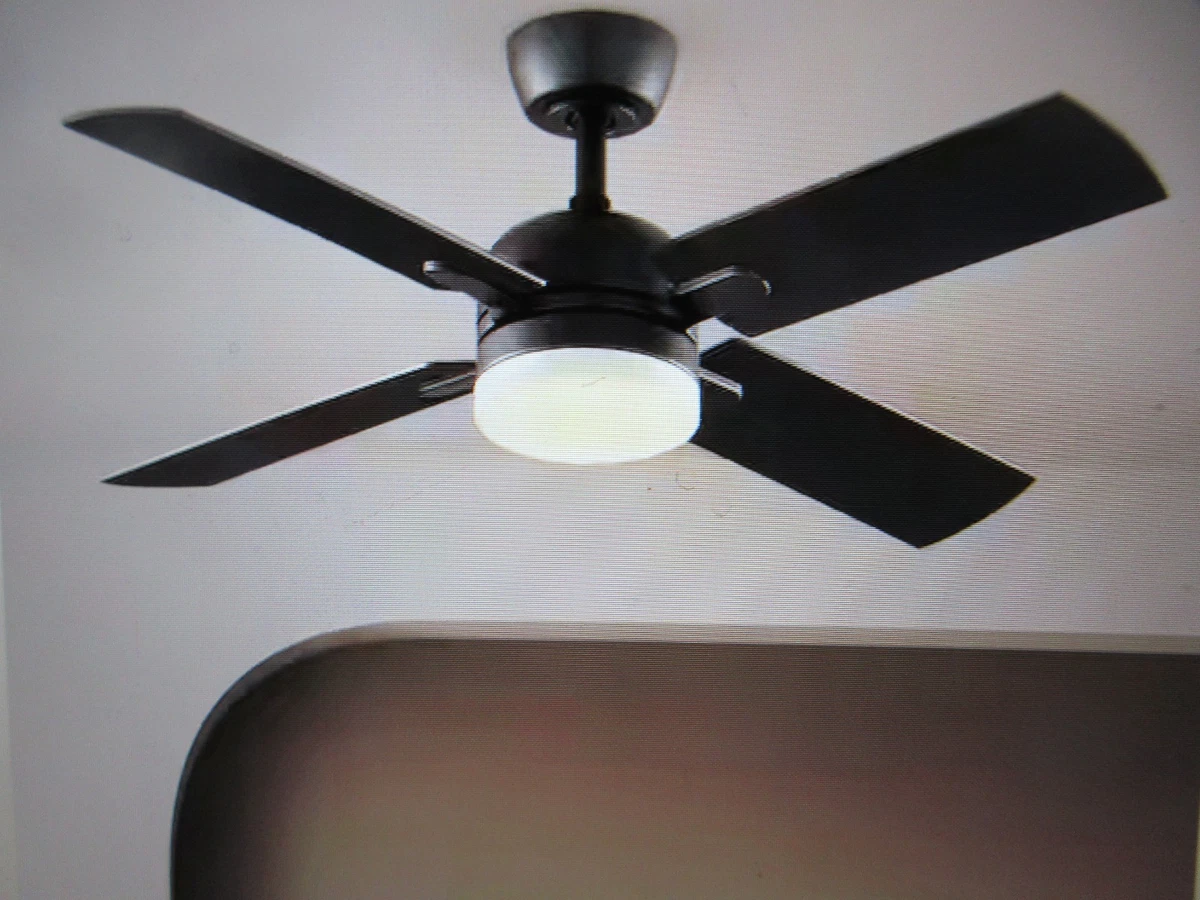 Hampton Bay Black Ceiling Fans 42 in Fan Width for sale | eBay