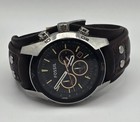 Fossil Men's Coachman Leather Chronograph Watch CH2891 **WORKS!! NEEDS BATTERY — photo 2