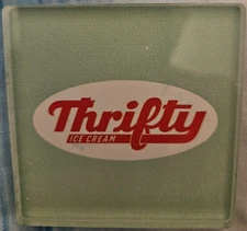 Thrifty Ice Cream Fridge Magnet - Green