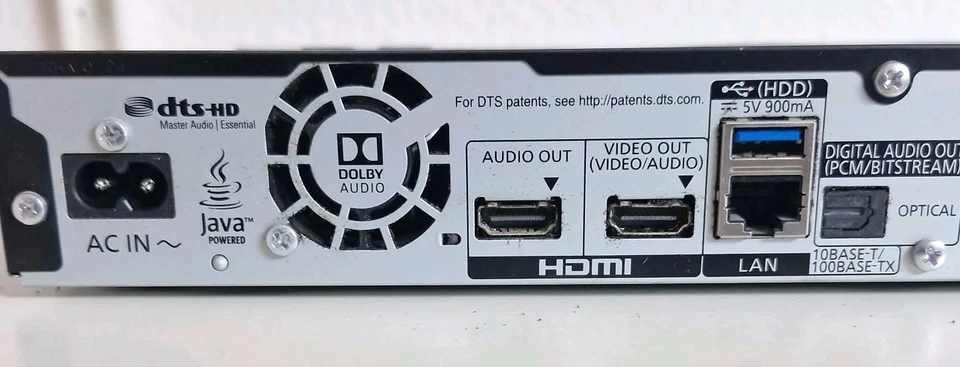 Panasonic DP-UB424EG-K Ultra HD 4K Blu-ray Player 2x HDMI USB schwarz - Bild 4 von 4