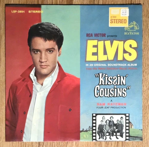ELVIS PRESLEY Kissin" Cousins FACTORY SEALED 1964 STEREO 1st PRESSING Near Mint