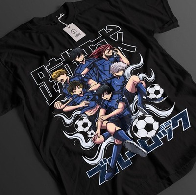 【新品未使用】FCRB BLUE LOCK L/S TEE RIN Blue Lock Shirt Isagi Tshirt Rin T-Shirt Bachira Sport Anime Nagi