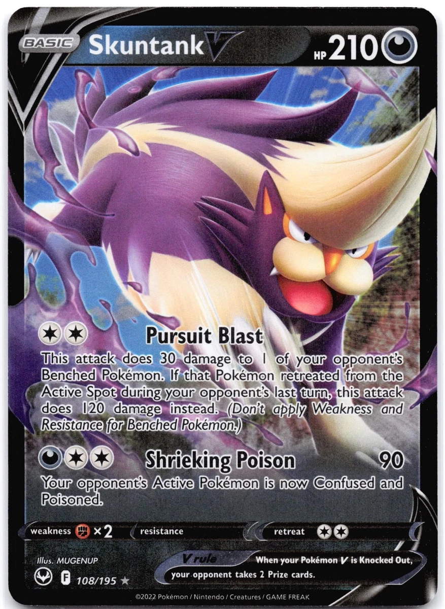 Skuntank V Pokémon TCG Cards for sale | eBay