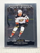 Anaheim Ducks - Hunter Drew - 22/23 O-Pee-Chee Platinum - Marquee Rookie - #214