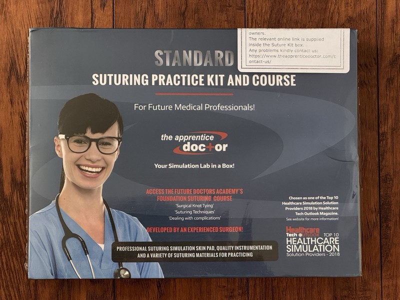 The Apprentice Doctor Suturing Practice Kit & Course - General Surgery