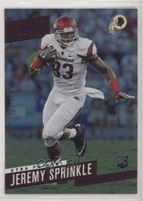 2017 Panini Prestige Rookie Xtra Points Purple 65/100 Jeremy Sprinkle #267 0l1