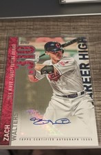 2015 Topps Update Series - Career High Autographs Zach Walters #CHA-ZW (AU)