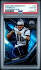 2023 TOPPS COMPOSITE BLUE REFRACTOR #130 TOM BRADY 23/75 PSA 10