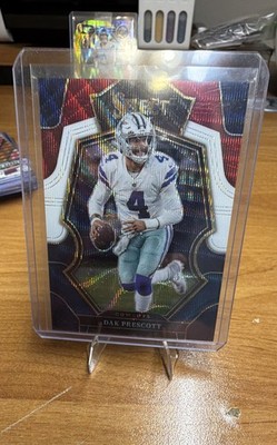 2022 Panini Select - Premier Level Dak Prescott #127 Tri-Color Prizm /199