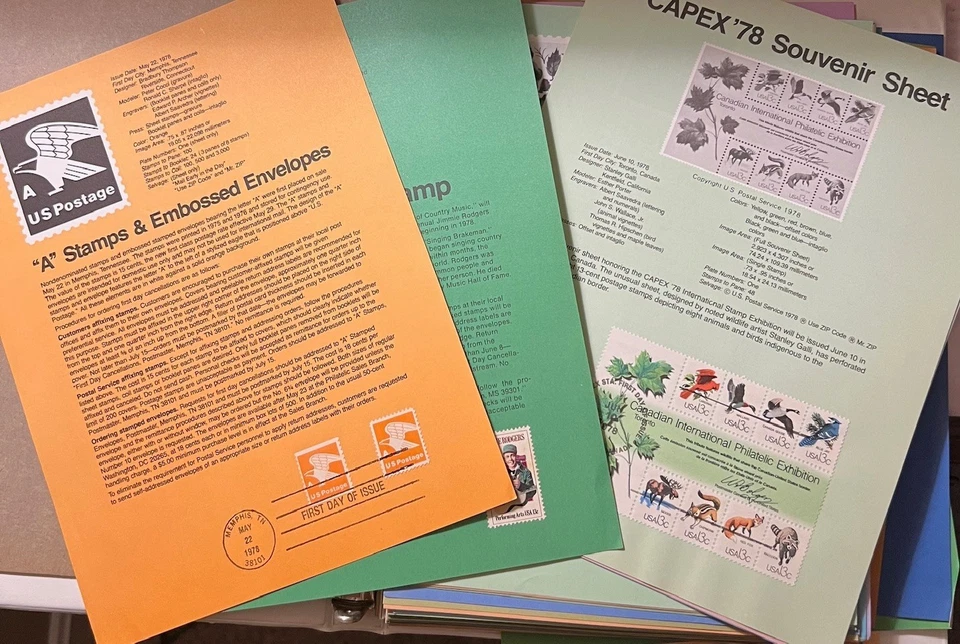 usps commemorative first day panels - Image 2 of 4