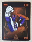 2025 Bo Jackson Battle Arena Update Warp `Lamar Jackson` Foil FIRE #BF-128