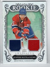 2018-19 Artifacts Rookie Relic Redemptions Silver #III Jesperi Kotkaniemi /399