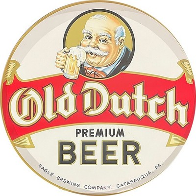 Vintage Old Dutch Premium Beer Ad Reproduction Metal Sign FREE SHIPPING