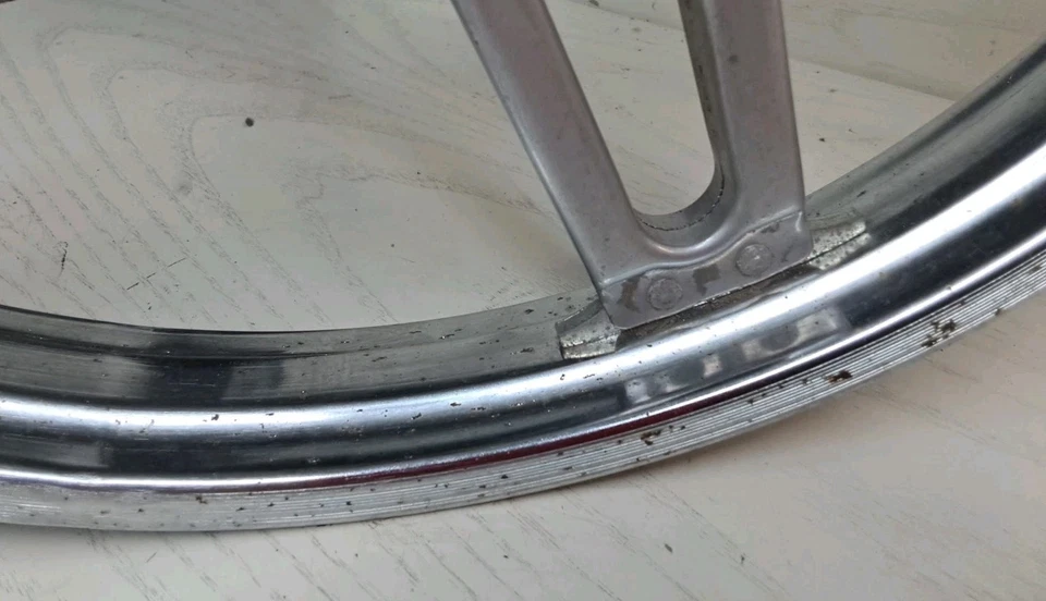 Jante avant MBK 51 SWING Rigida 17 " -Motobecane Vintage-(15X17_E17X38DOT ) - Photo 4/4