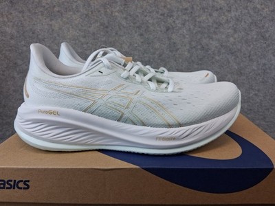 Size 8.5 - Asics Gel-Cumulus 26 Womens White/Pale Mint 1012B599-100