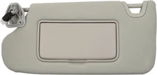 Gray Left Driver Side Sun Visor Compatible with 2013 2014 2015 Left Gray