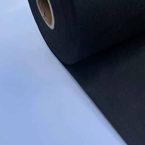 Black Upholstery Lining Base Bottom Cloth Corovin Dipryl Non Woven Fabric - Picture 2 of 4
