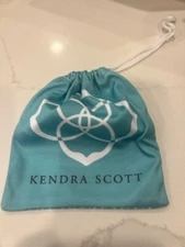 KENDRA SCOTT CLOTH GIFT BAG Jewelry DUST BAG w/Drawstring 5" by 5"
