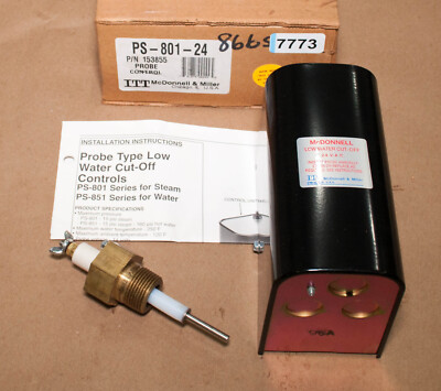 McDonnell & Miller PS-801-24 Low Water Cut-Off w/ Test Switch