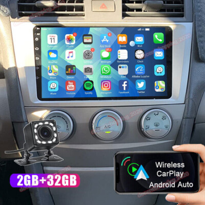 9'' Car Stereo For Toyota Camry 2007-2011 CarPlay Radio GPS Navi WiFi Android 12