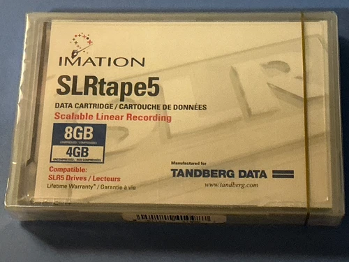 Imation SLRtape5-8GB Cartridge New and Sealed Free Shipping