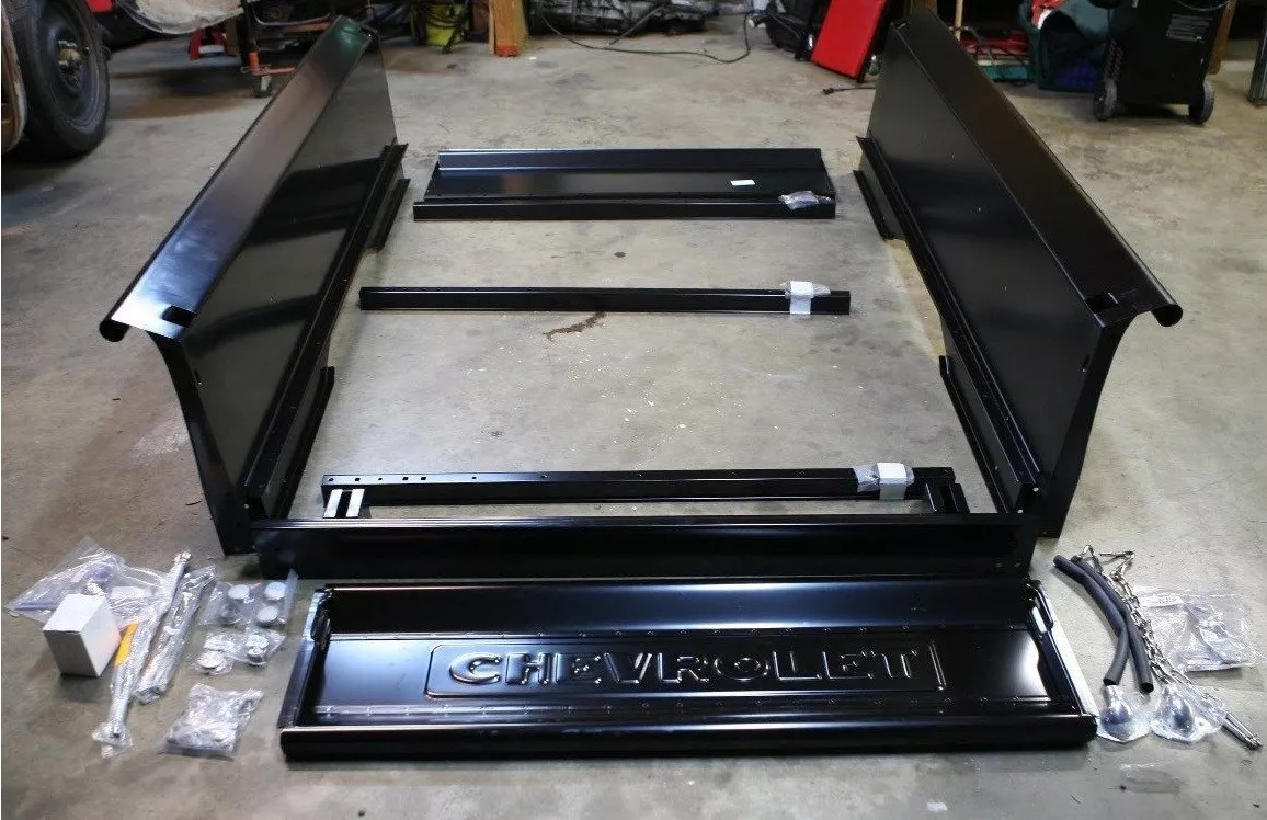 Complete Bed Kit Chevy 1946 Chevrolet Short Bed Stepside No