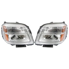 LABLT Headlights For 2016-2017 GMC Terrain SLE SL SLT Halogen Left&Right Side
