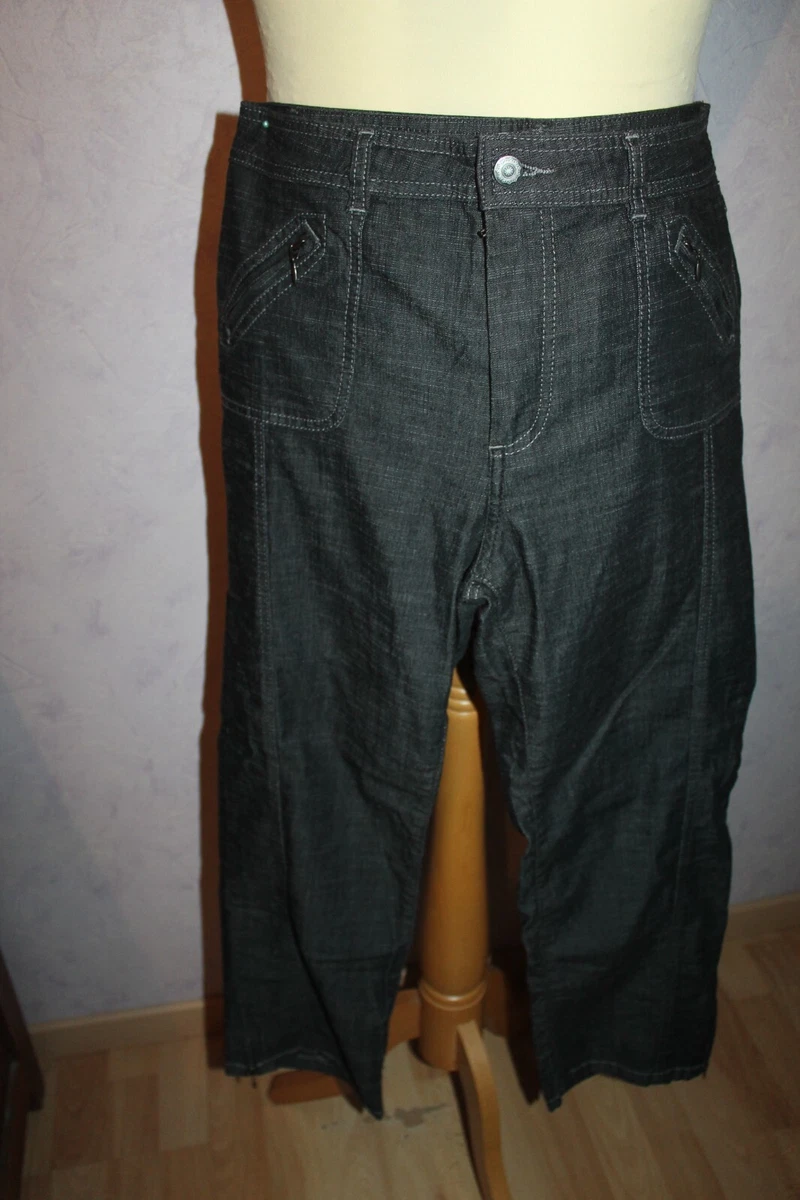 PANTACOURT JEANS FEMME AFFINITES ARMAND THIERY TAILLE 40
