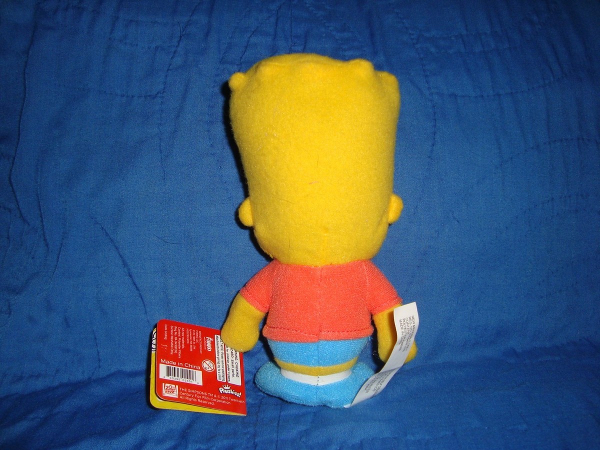 3 peluche The Simpsons Bart + Homer Universal Studio