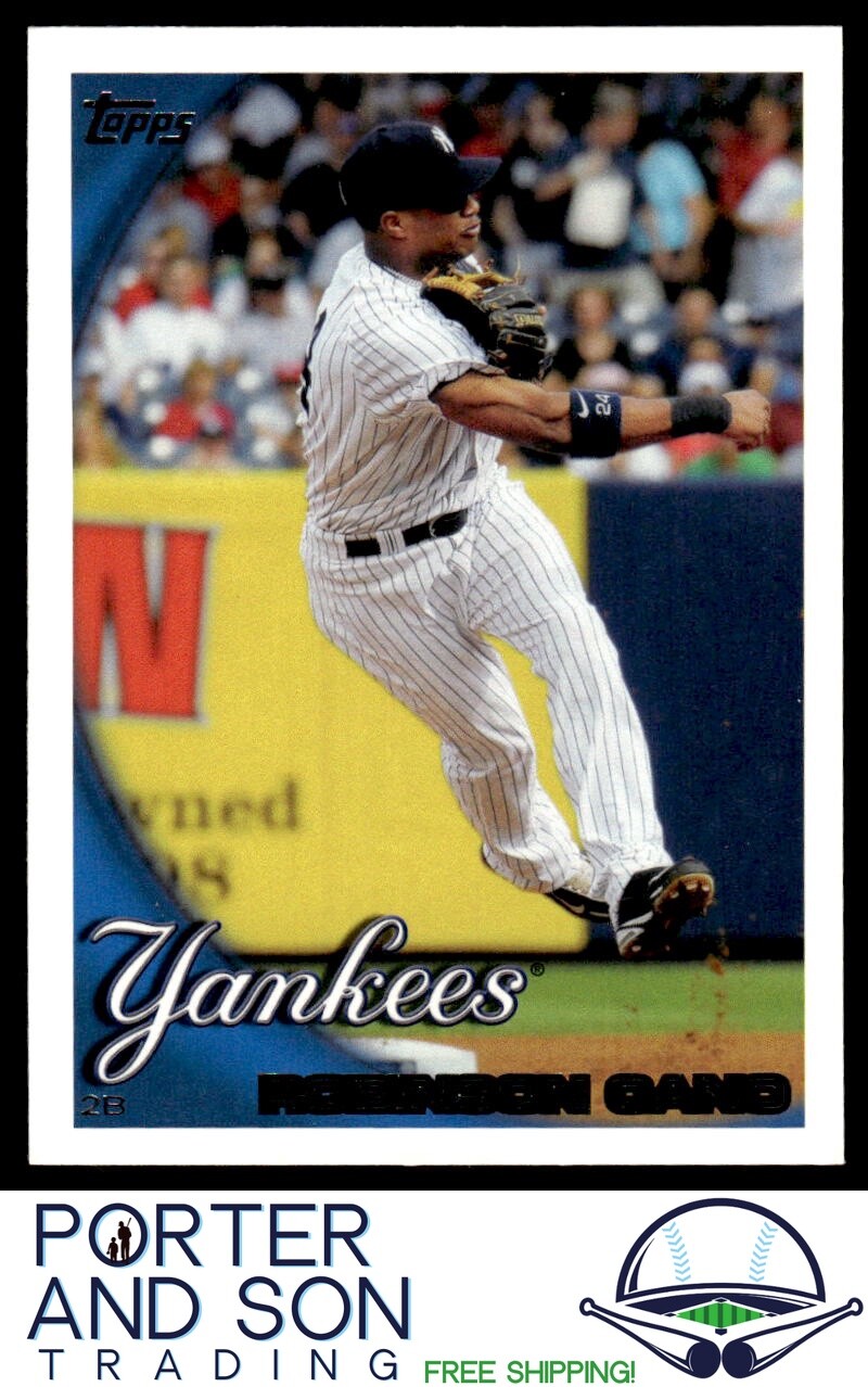 Robinson Cano 2010 Topps #370 New York Yankees